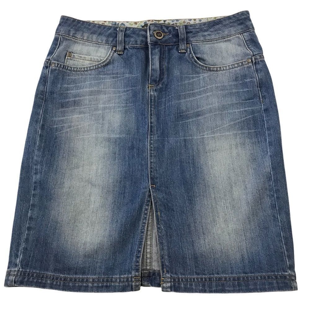 Koton denim mini skirt‎